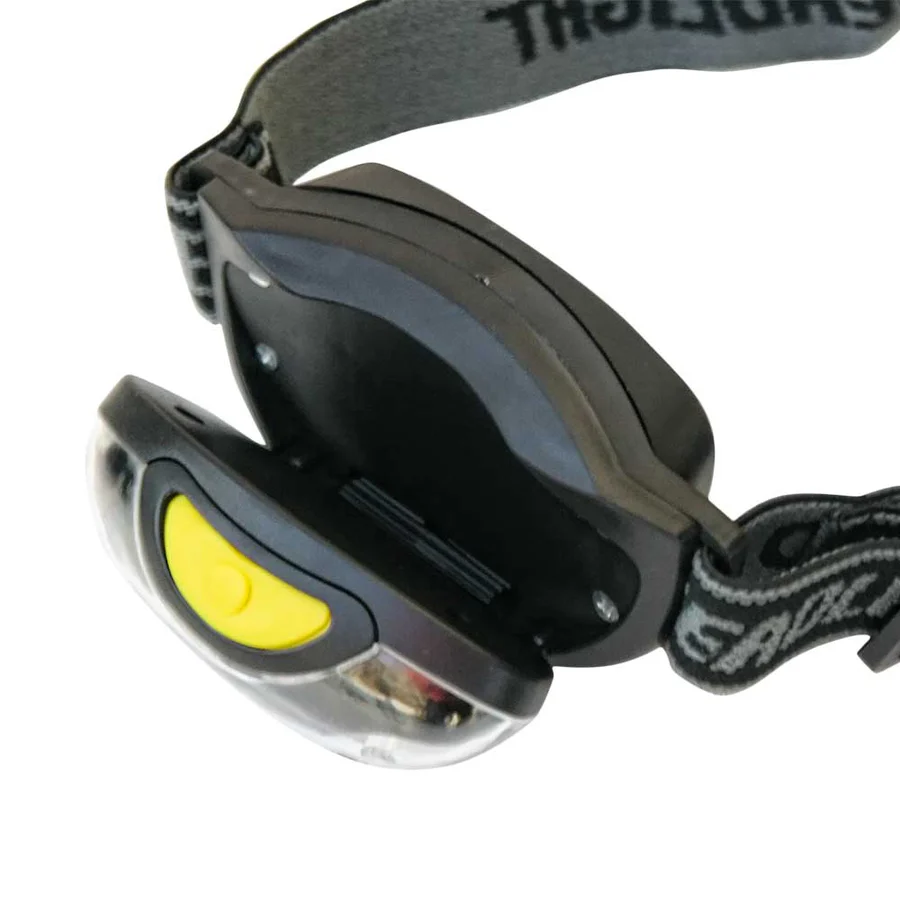 Linterna Steelpro 6 Led Elastica Ajustable Para Casco Kl-400 - Imagen 3