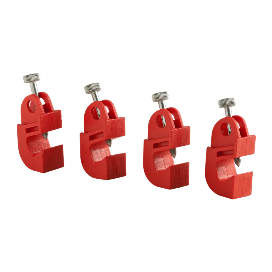 Kit Bloqueo Steelpro Breaker Electrico Con Tuerca Ajustable (4 U)