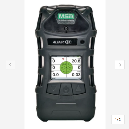 Detector MSA Multigas Altair 5X, Pentano, O2, Co, H2S, Clo2